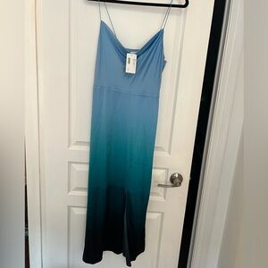 New! Intermix Paris silk slip dress